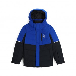 Chlapecké Péřové Bundy Spyder Impulse Blankyt | WKJPIH567