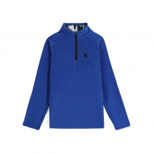 Chlapecké Fleece Bundy Spyder Speed Fleece Half Zip Blankyt | PITBMH897