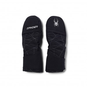 Chlapecké Palčáky Spyder Cubby Černé | AKGTBI504