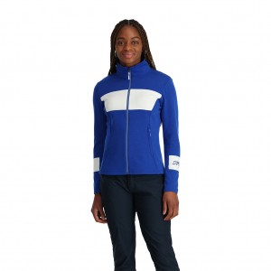 Dámské Fleece Bundy Spyder Speed Full Zip Blankyt | JMLEPD124