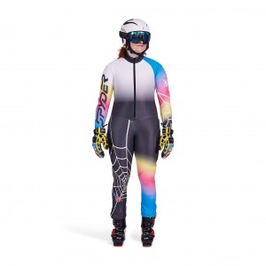 Dámské Race Suits Spyder Nine Ninety Bílé | QUKYTX610