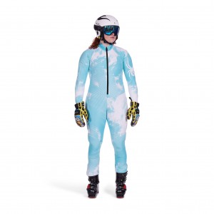 Dámské Race Suits Spyder Nine Ninety Blankyt | QAFDTV093