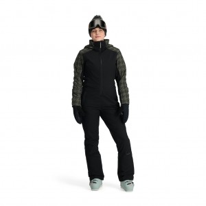 Dámské Snowsuit Spyder Power Suit Černé | EMLVSF104