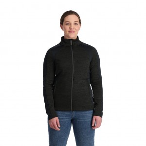 Dámské Svetry Spyder Encore Full Zip Černé | JWITBQ163
