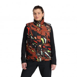 Pánské Péřová Vesta Spyder Unisex Windom Vest Viacfarebný | EPDXFJ219