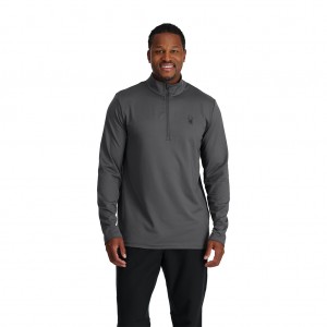 Pánské Topy Spyder Prospect Half Zip Polar | UVJQPN037