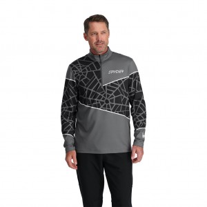 Pánské Topy Spyder Vital Half Zip Polar | VIOGJT349