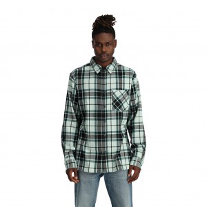 Pánské Tričko Spyder Elevation Flannel Wintergreen | SDLKWE971