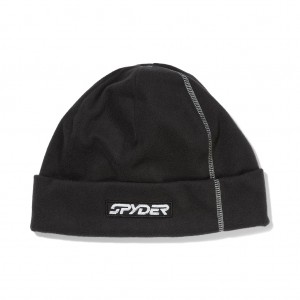 Pánské Čepice Spyder Palisade Beanie Černé | HBWQPR125